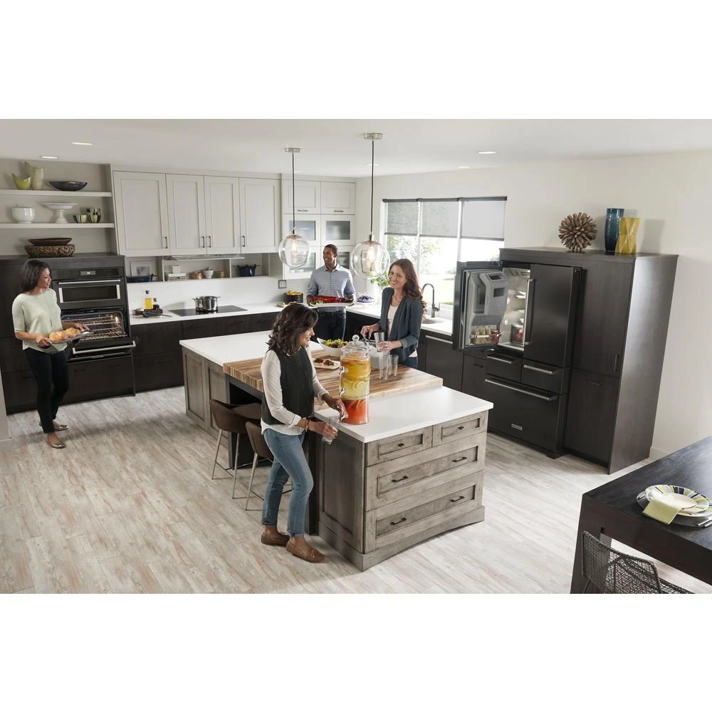 30" Combination Wall Oven with Even-Heat™ True Convection (Lower Oven) KOCE500EBS