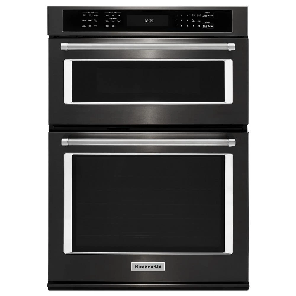 30" Combination Wall Oven with Even-Heat™ True Convection (Lower Oven) KOCE500EBS
