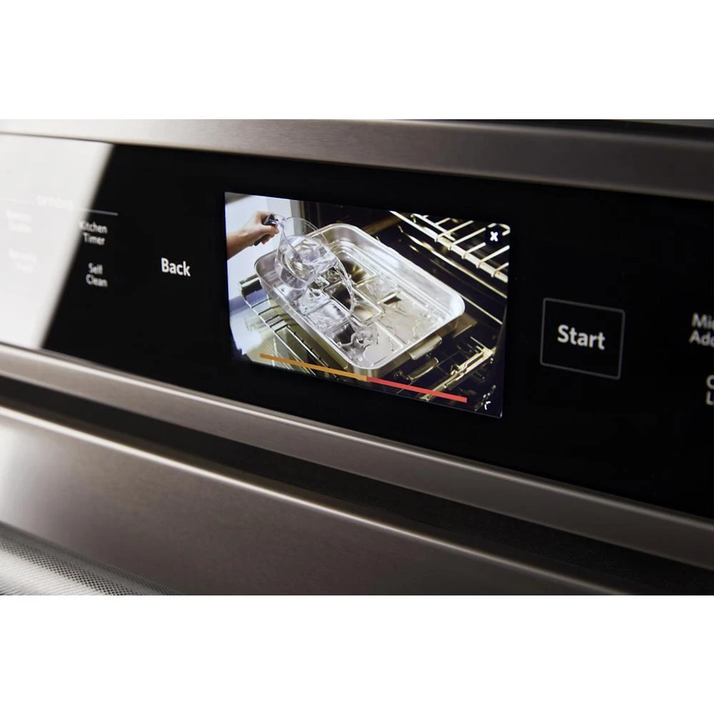 Smart Oven+ 30" Combination Oven with Powered Attachments and PrintShield™ Finish KOCE900HBS
