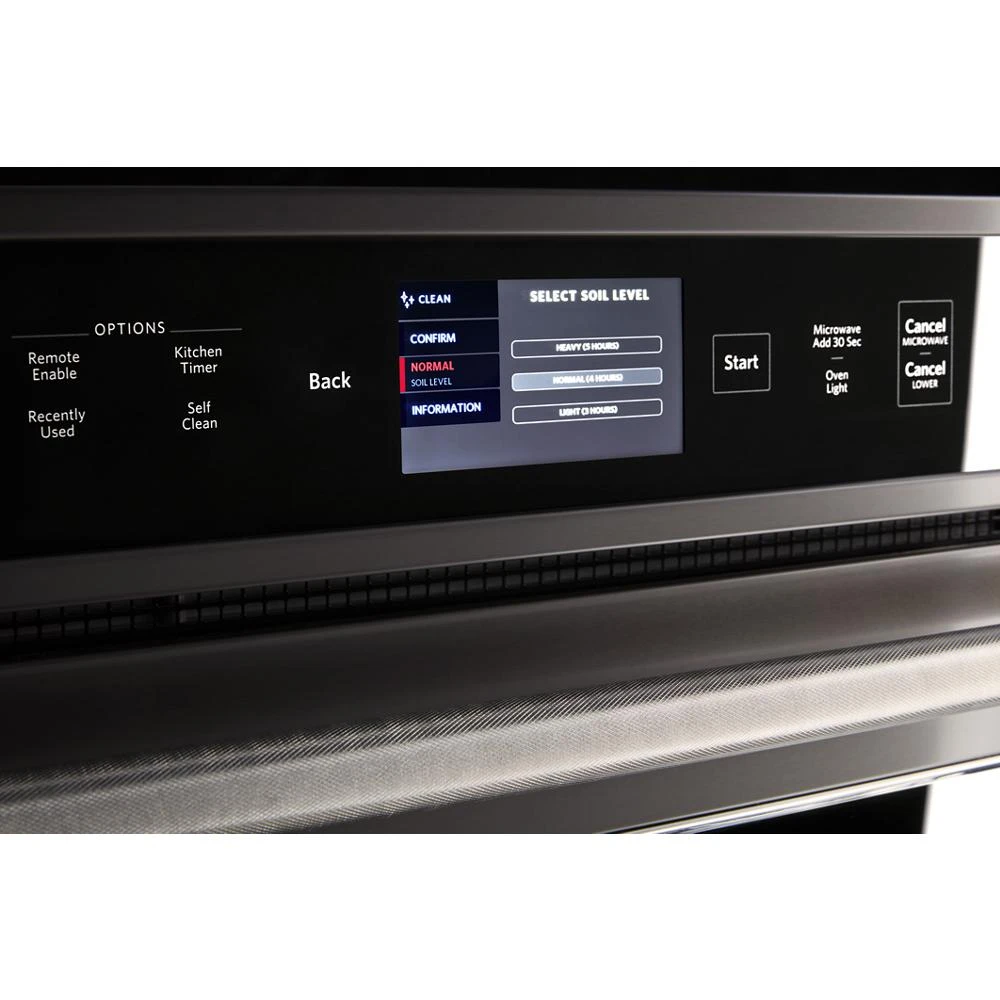 Smart Oven+ 30" Combination Oven with Powered Attachments and PrintShield™ Finish KOCE900HBS