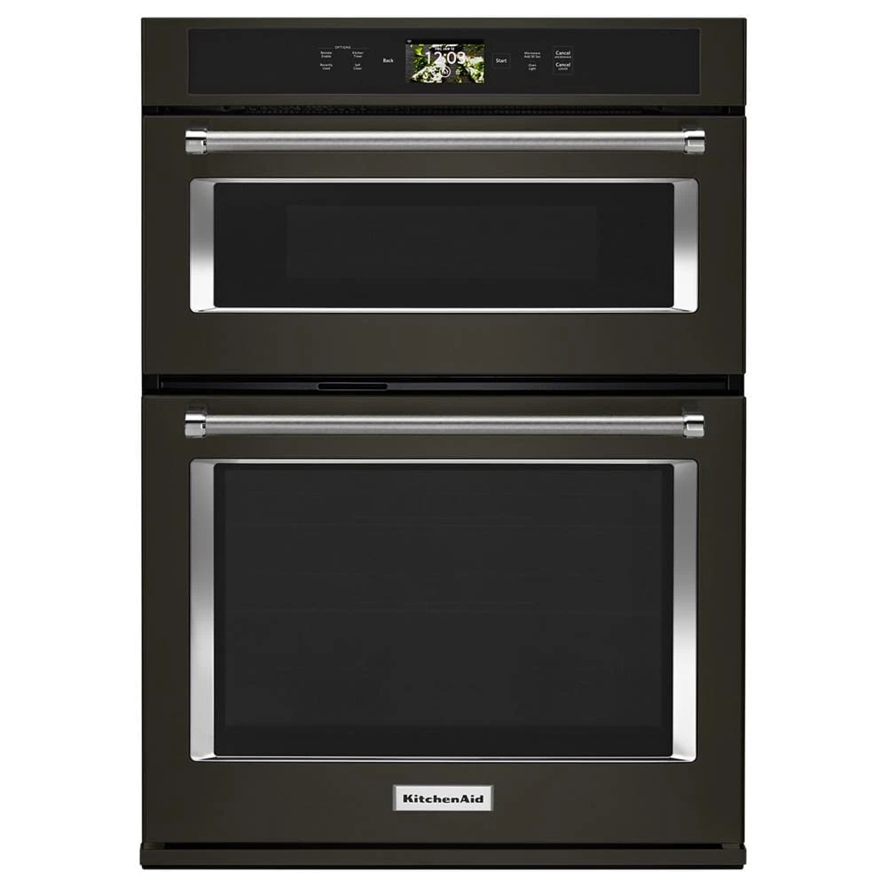 Smart Oven+ 30" Combination Oven with Powered Attachments and PrintShield™ Finish KOCE900HBS