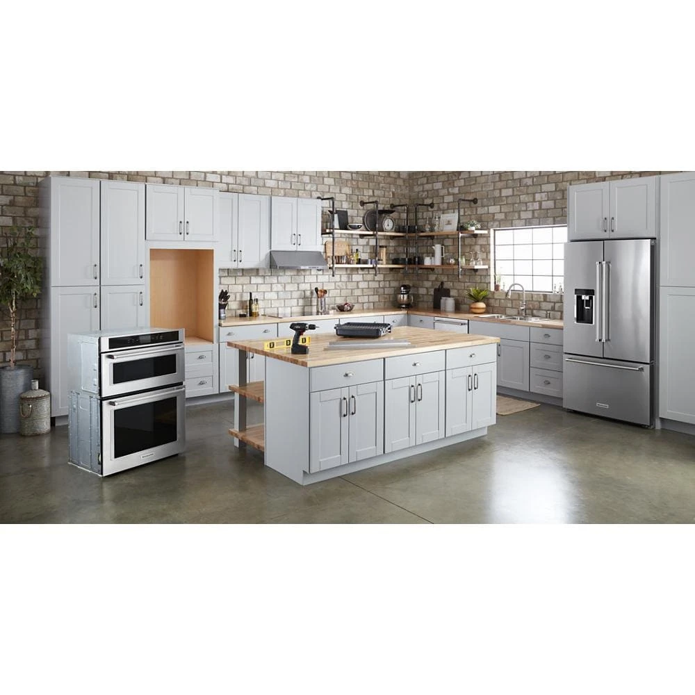Smart Oven+ 30" Combination Oven with Powered Attachments and PrintShield™ Finish KOCE900HBS