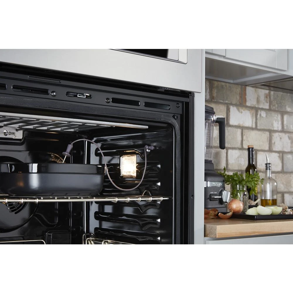 Smart Oven+ 30" Combination Oven with Powered Attachments and PrintShield™ Finish KOCE900HBS