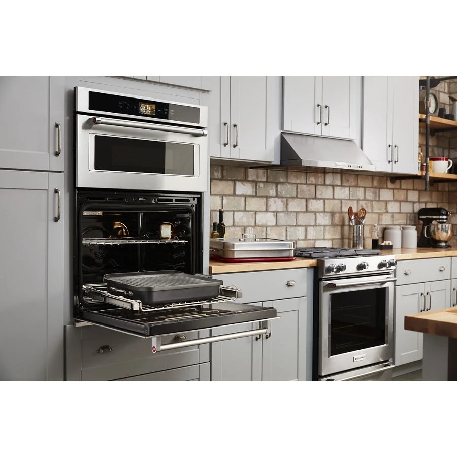 Smart Oven+ 30" Combination Oven With Powered Attachments KOCE900HSS