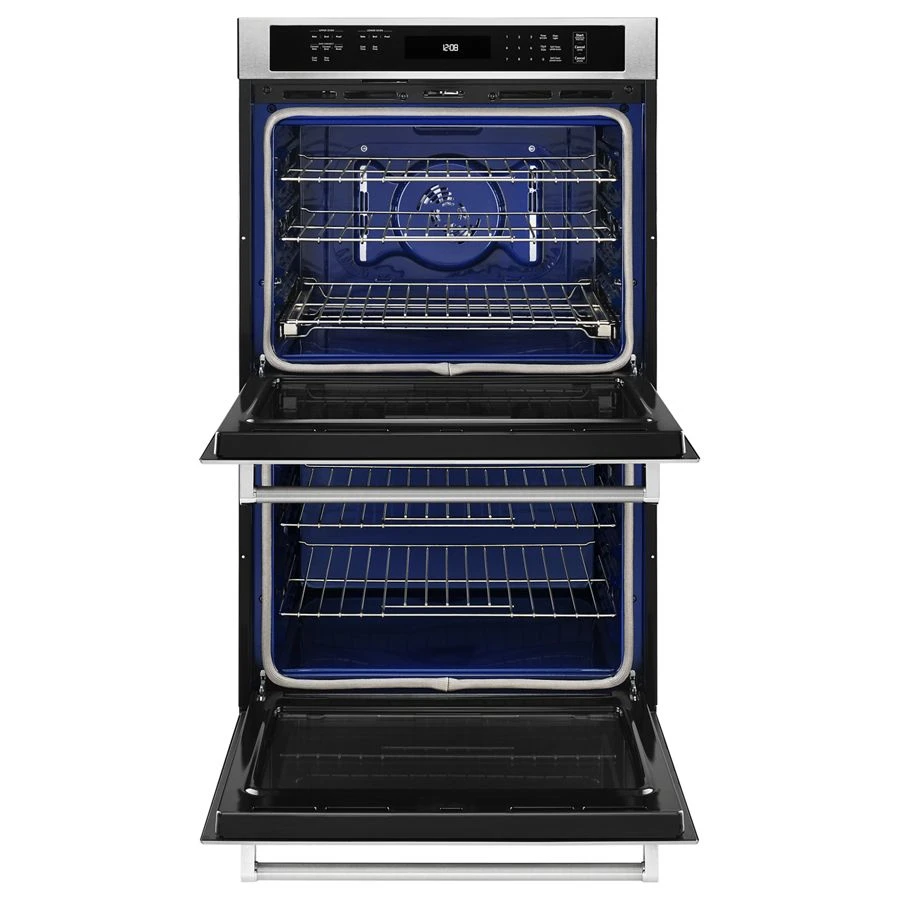 27" Double Wall Oven with Even-HeatTrue Convection (Upper Oven) KODE307ESS, product image 2 of 5