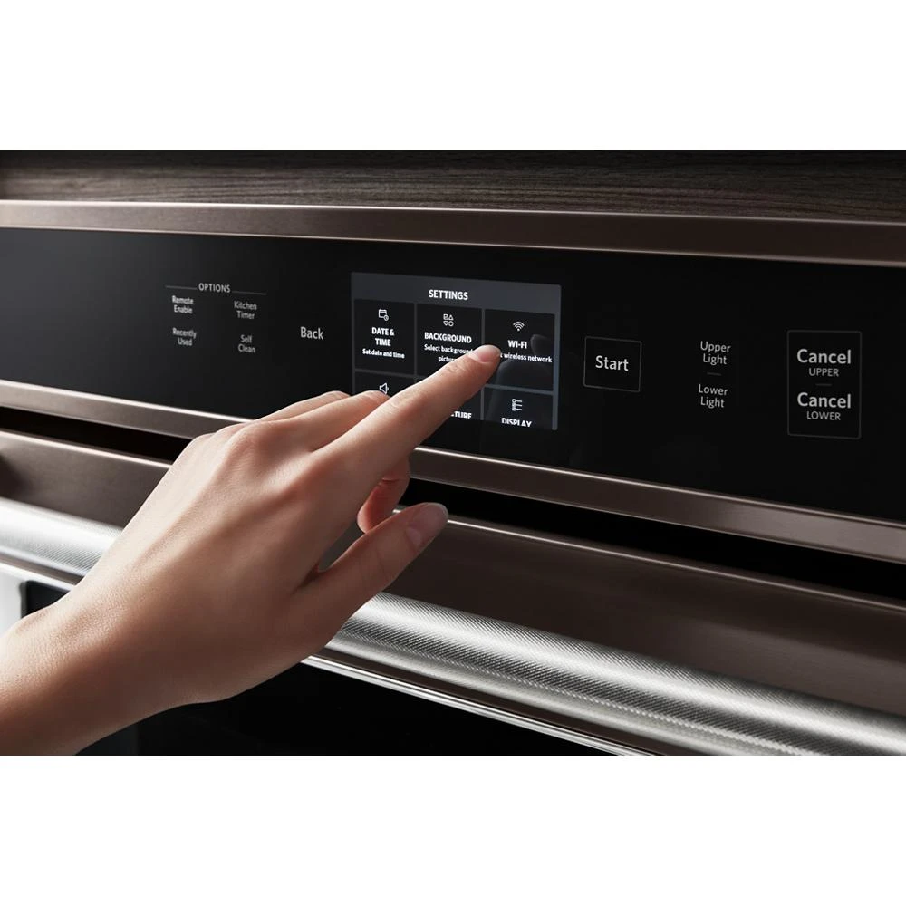 Smart Oven+ 30" Double Oven with Powered Attachments and PrintShield Finish view 5