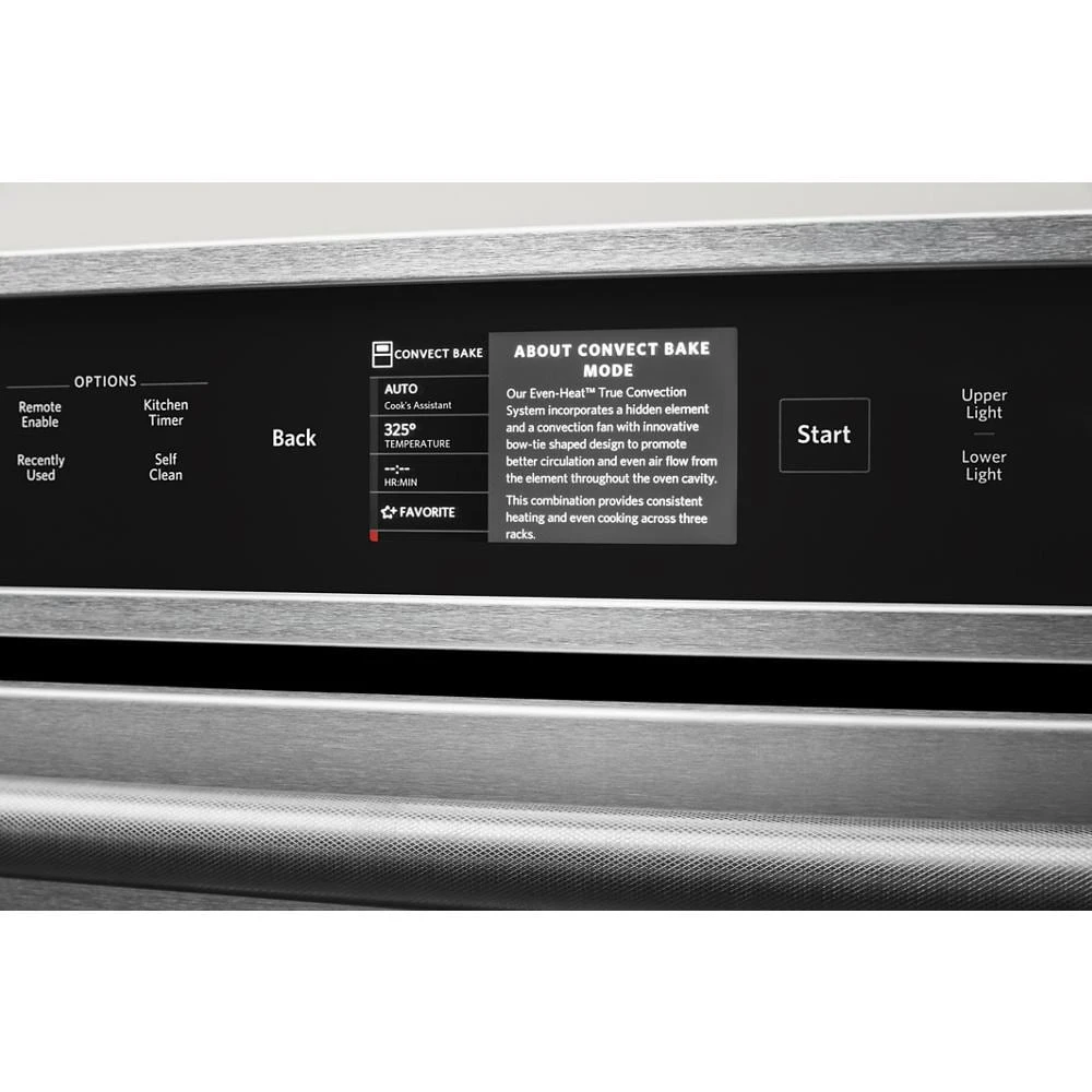 Smart Oven+ 30" Double Oven with Powered Attachments view 134