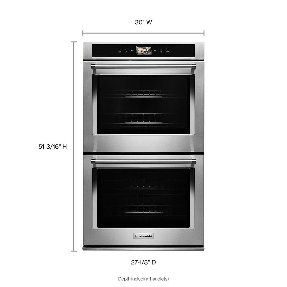 Smart Oven+ 30" Double Oven with Powered Attachments view 46