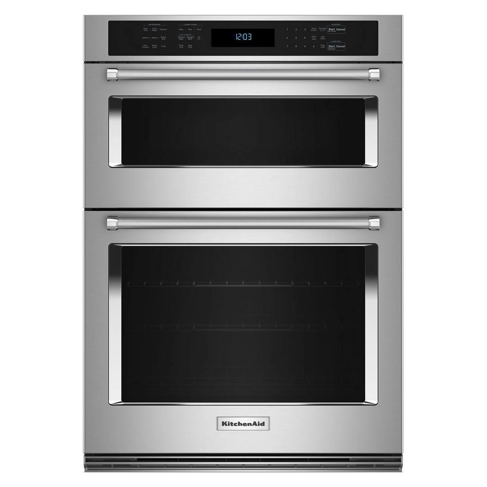 30" Combination Microwave Wall Ovens with Air Fry Mode. KOEC530PPS