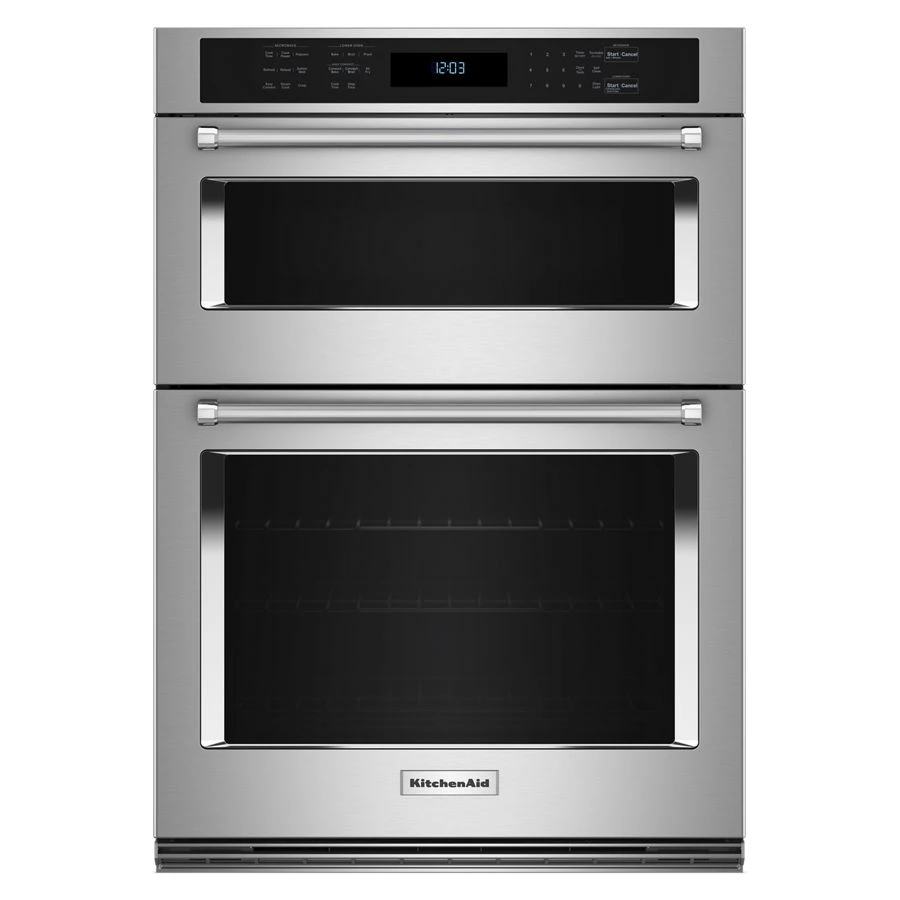 30" Combination Microwave Wall Ovens with Air Fry Mode. KOEC530PSS