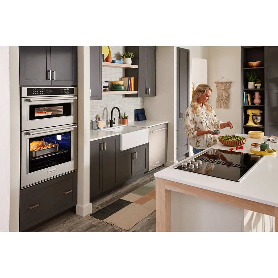30" Combination Microwave Wall Ovens with Air Fry Mode. KOEC530PSS