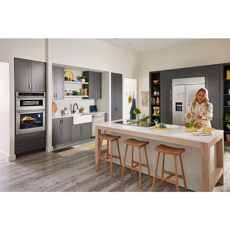 30" Combination Microwave Wall Ovens with Air Fry Mode. KOEC530PSS