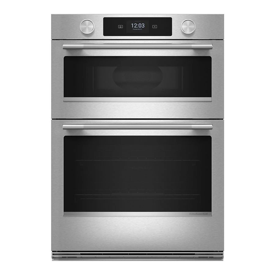 27-inch Smart Electric Combo Wall Oven With Assisted Cooking Modes - Printshield™ Finish KOEC727SPS