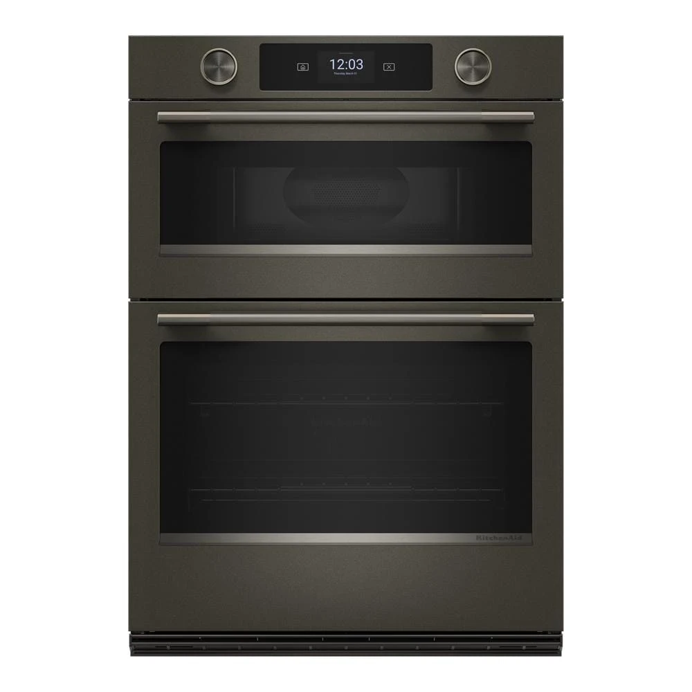 30-inch Smart Electric Combo Wall Oven with Assisted Cooking Modes - Black Ore view 6