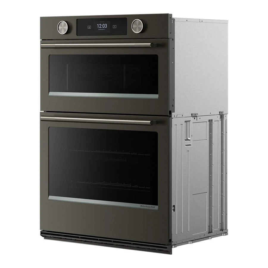 30-inch Smart Electric Combo Wall Oven With Assisted Cooking Modes - Black Ore KOEC730SBE
