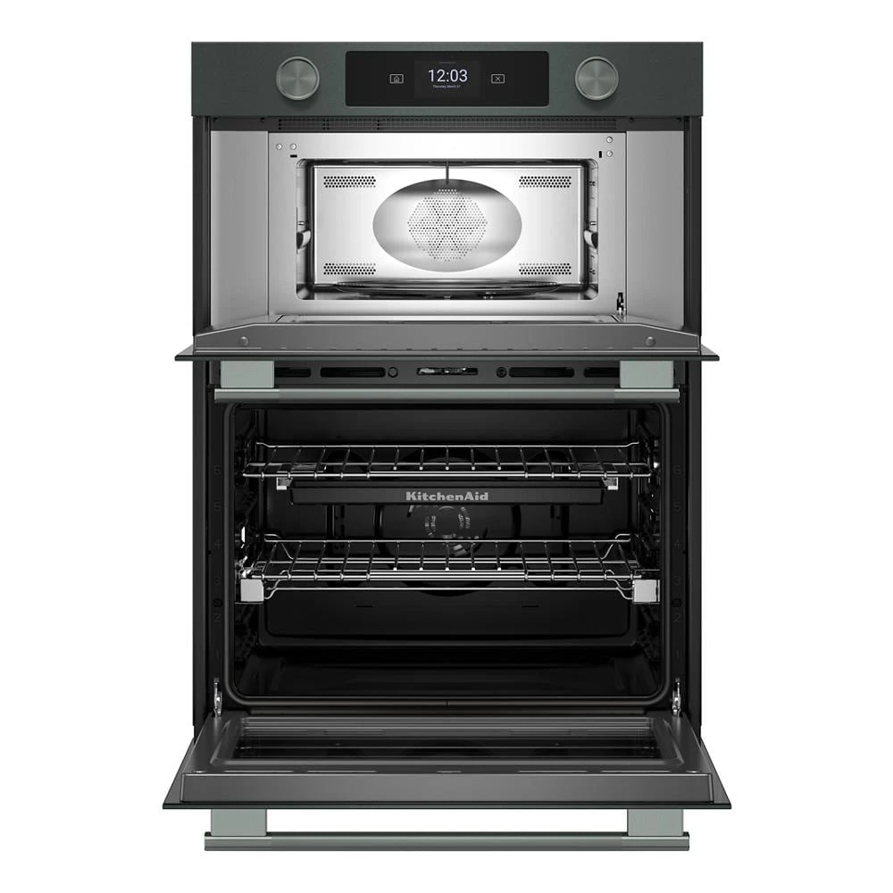 30-inch Smart Electric Combo Wall Oven with Assisted Cooking Modes - Juniper view 6