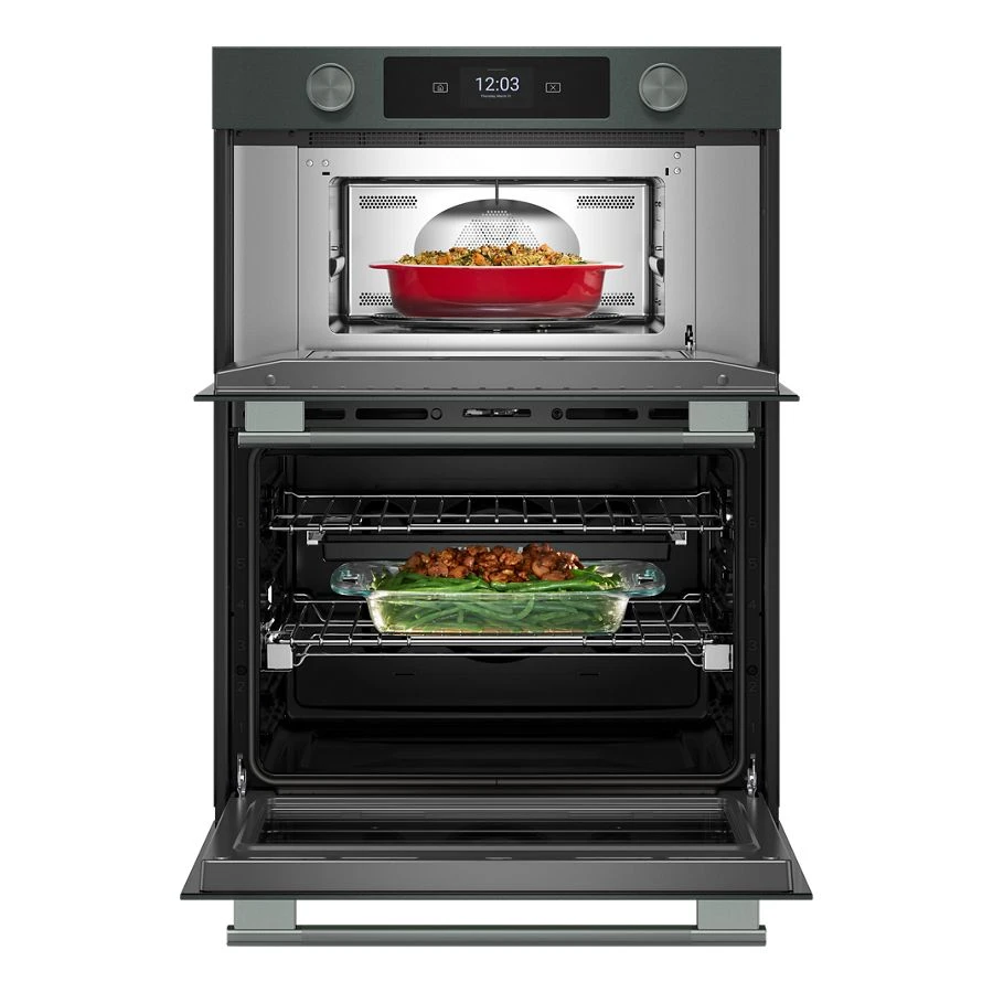 30-inch Smart Electric Combo Wall Oven With Assisted Cooking Modes - Juniper KOEC730SJP