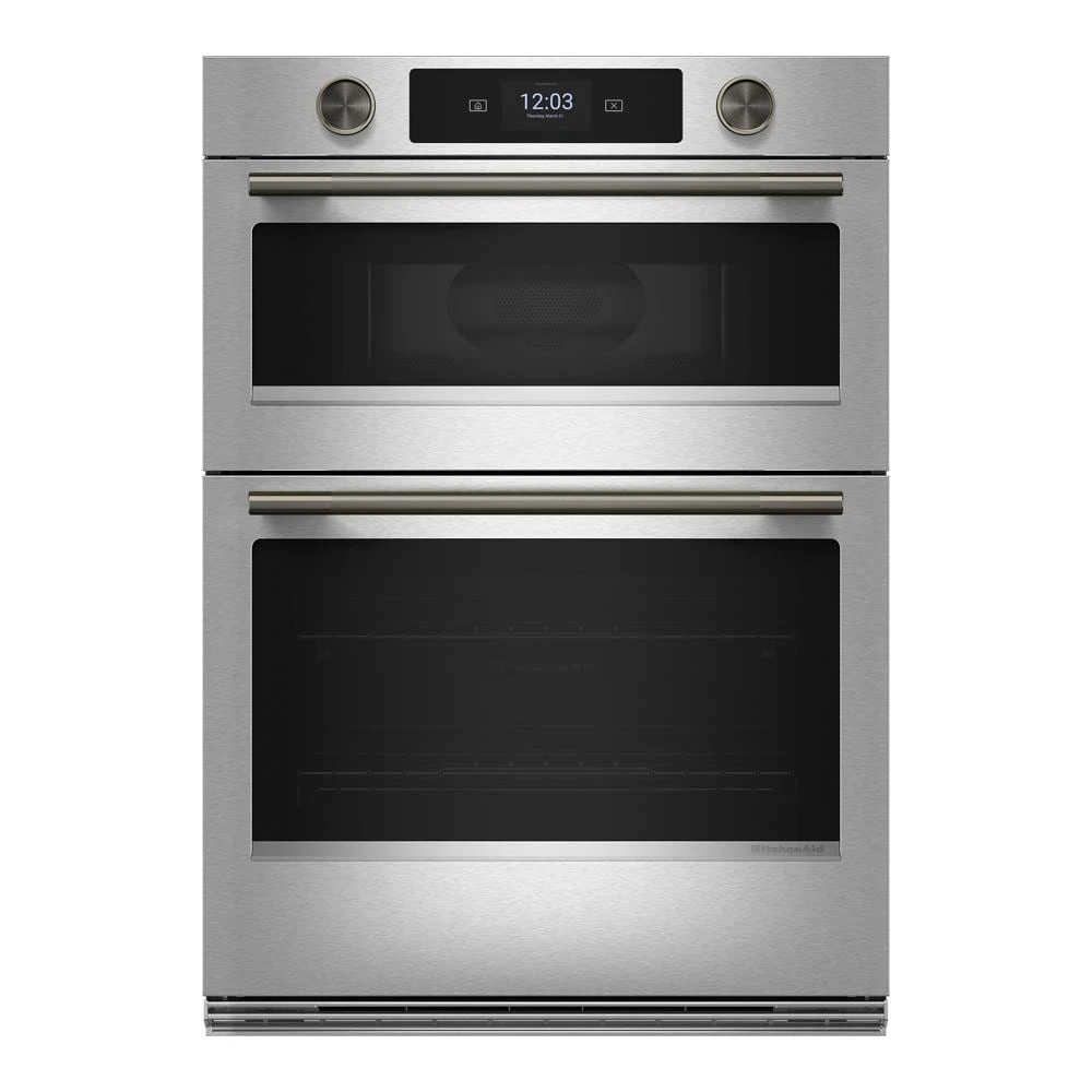 30-inch Smart Electric Combo Wall Oven with Assisted Cooking Modes - PrintShield™ Finish view 5