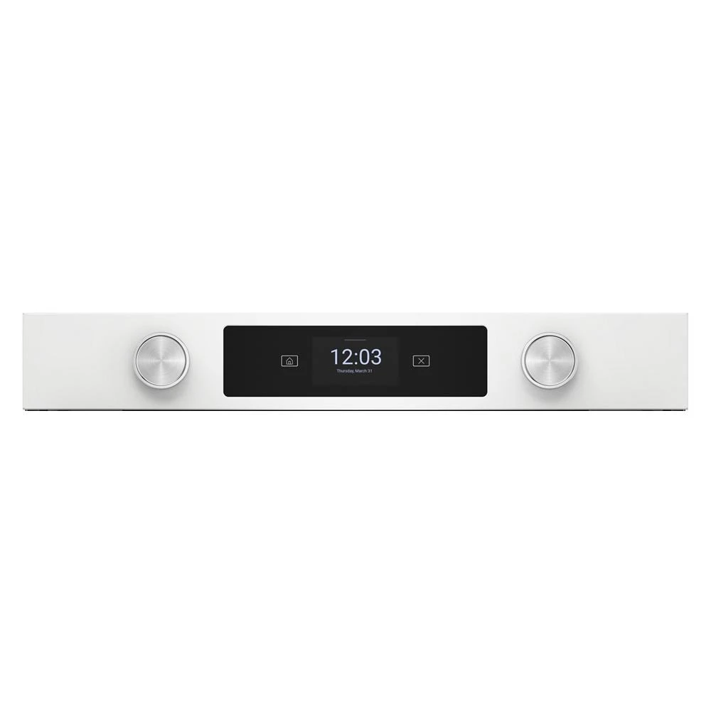 30-inch Smart Electric Combo Wall Oven with Assisted Cooking Modes - White view 2