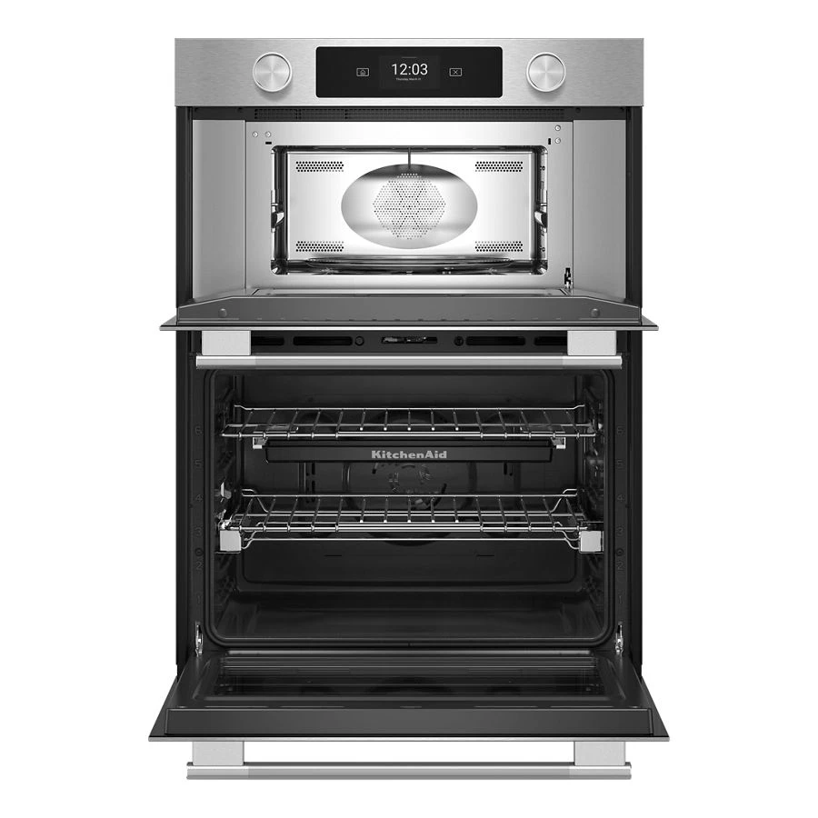 30-inch Smart Electric Combo Wall Oven With Intelligent Cooking Camera - Printshield™ Finish KOEC930SPS