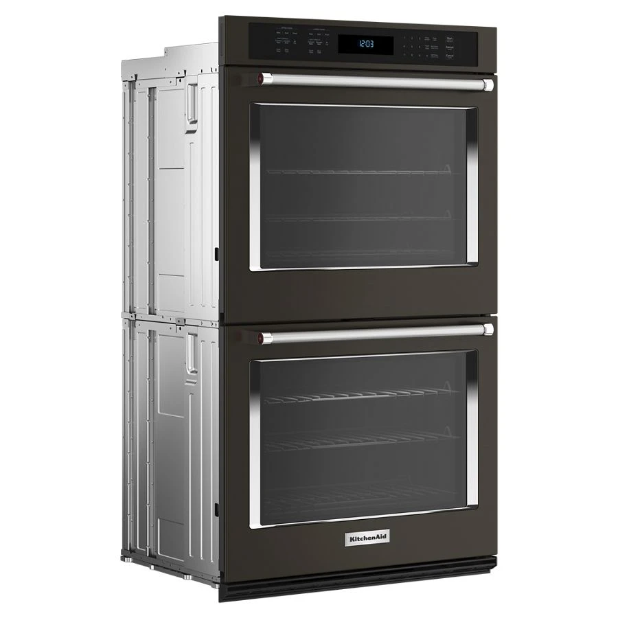Kitchenaid® 27" Double Wall Ovens With Air Fry Mode KOED527PBS, product image 7 of 8