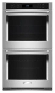KitchenAid® 30" Double Wall Ovens with Air Fry Mode KOED530PPS