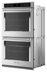KitchenAid® 30" Double Wall Ovens with Air Fry Mode KOED530PPS