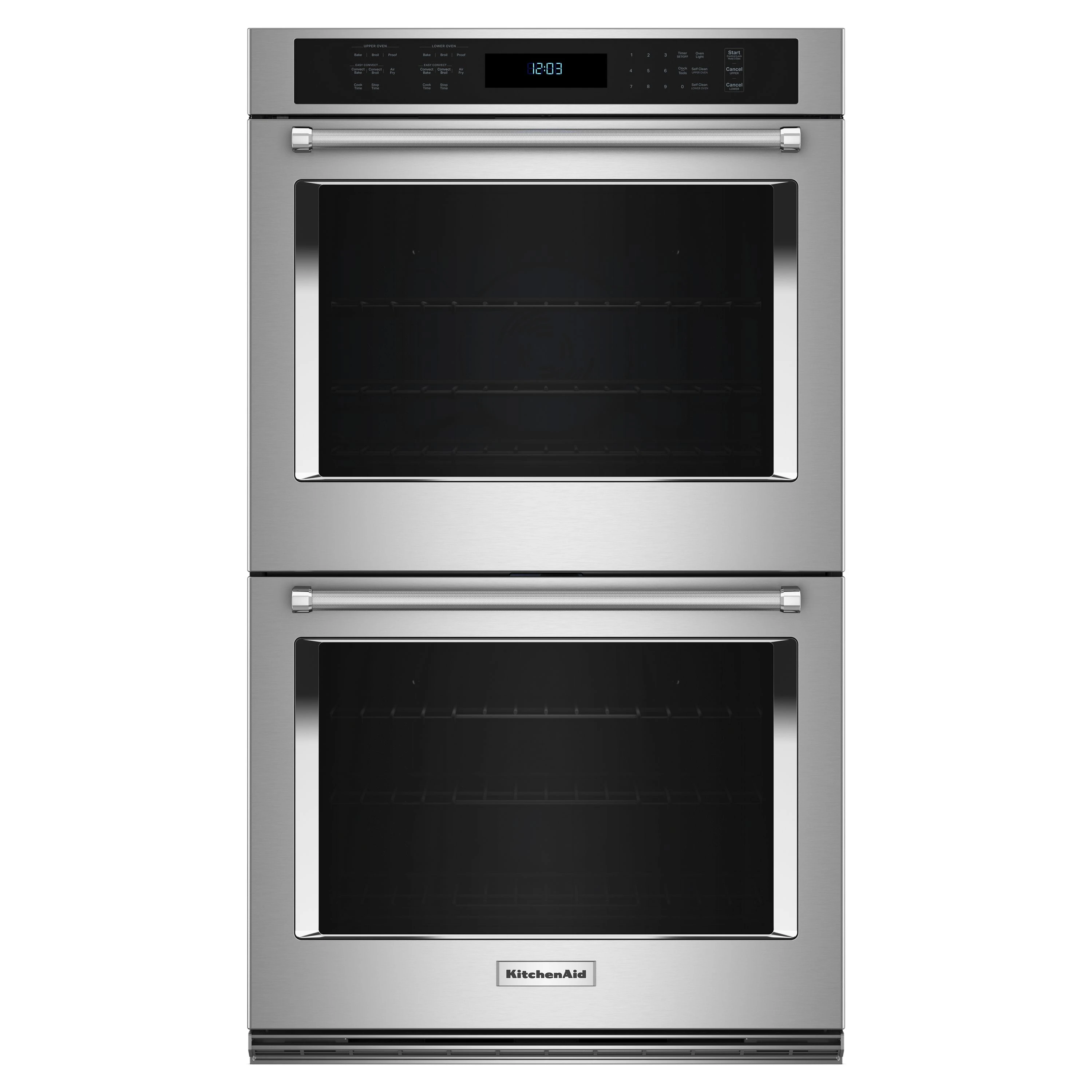 KitchenAid® 30" Double Wall Ovens with Air Fry Mode KOED530PPS