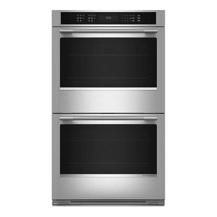 30-inch Electric Double Wall Oven With No Preheat Air Fry Mode - Printshield™ Finish KOED530SPS