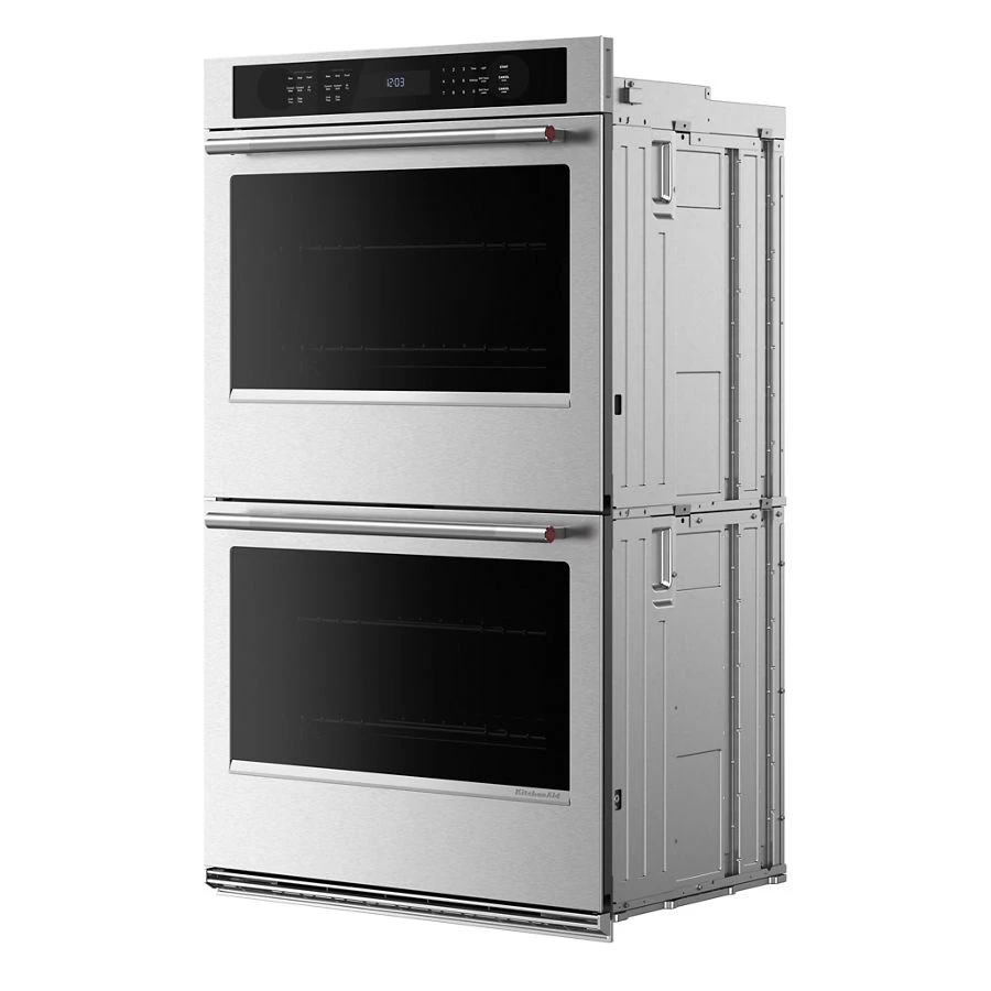 30-inch Electric Double Wall Oven With No Preheat Air Fry Mode - Printshield™ Finish KOED530SPS