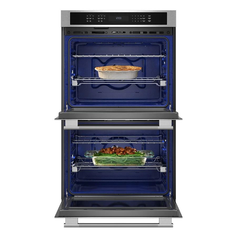 30-inch Electric Double Wall Oven With No Preheat Air Fry Mode - Printshield™ Finish KOED530SPS