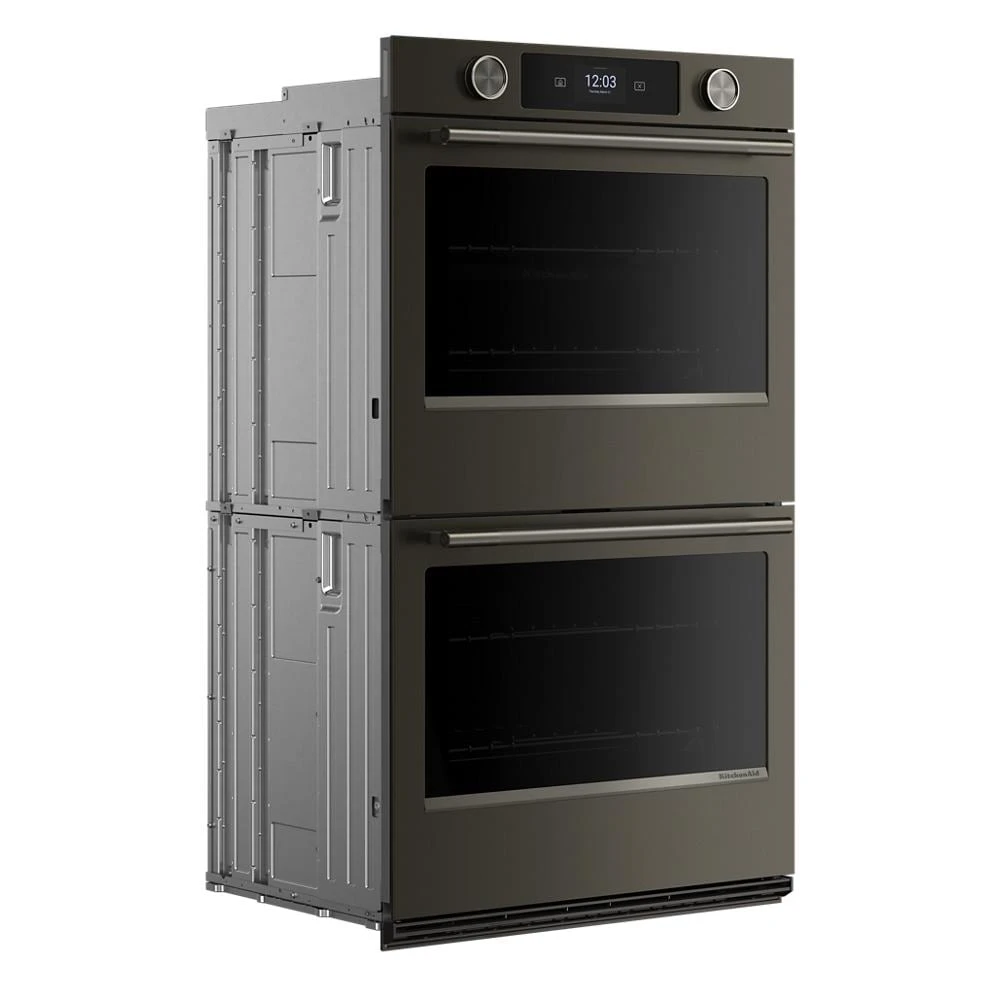 30-inch Smart Electric Double Wall Oven with Assisted Cooking Modes - Black Ore view 5