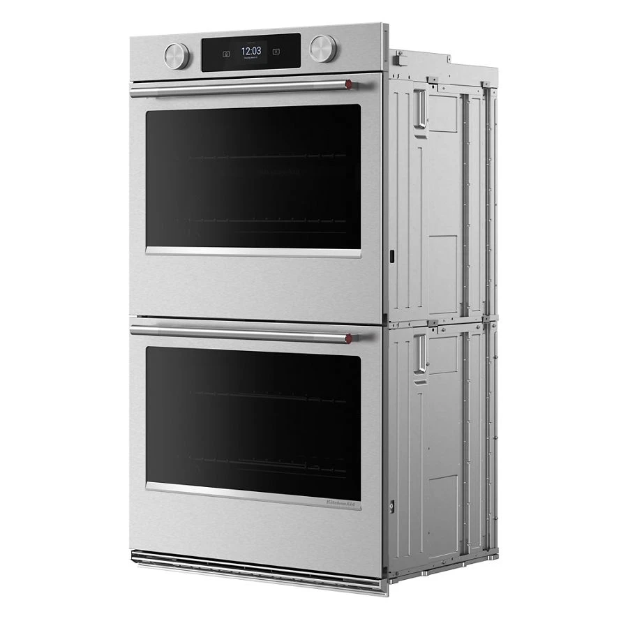 30-inch Smart Electric Double Wall Oven With Assisted Cooking Modes - Printshield™ Finish KOED730SPS