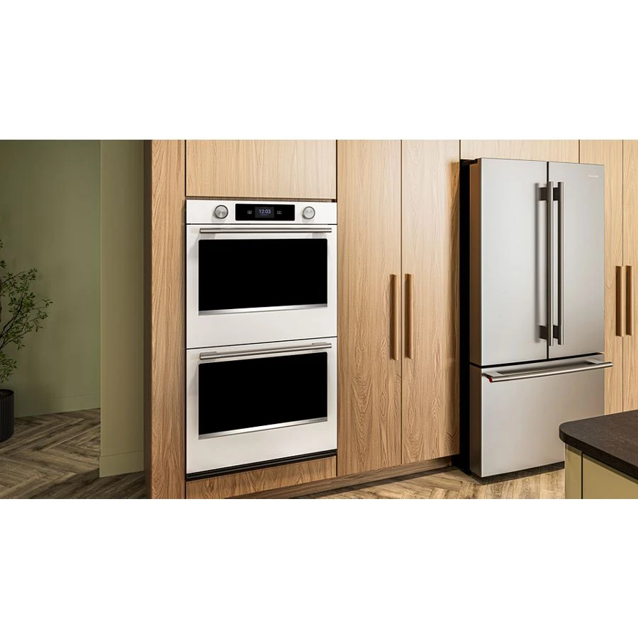 30-inch Smart Electric Double Wall Oven With Assisted Cooking Modes - White KOED730SWH