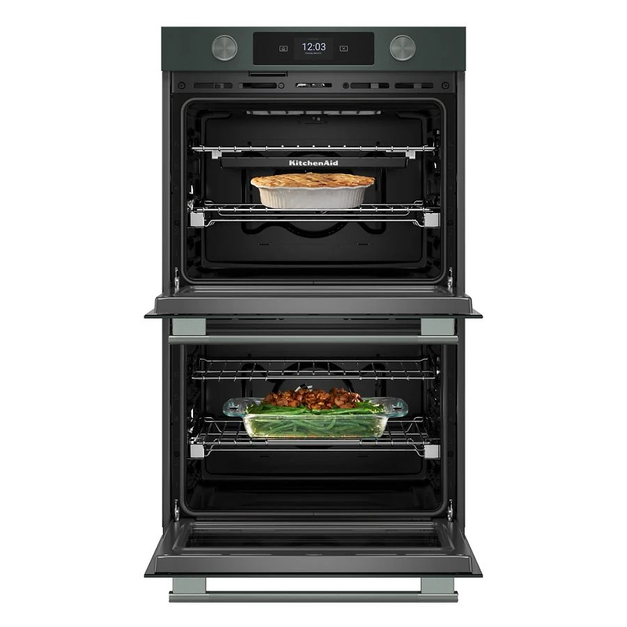 30-inch Smart Electric Double Wall Oven With Intelligent Cooking Camera - Juniper KOED930SJP