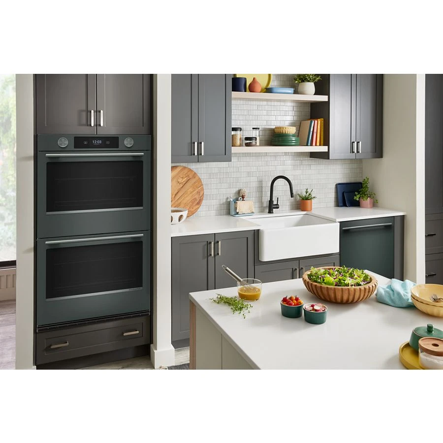 30-inch Smart Electric Double Wall Oven With Intelligent Cooking Camera - Juniper KOED930SJP
