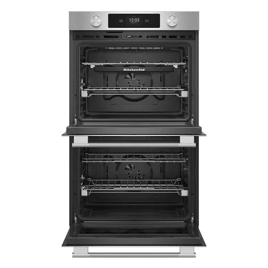 30-inch Smart Electric Double Wall Oven With Intelligent Cooking Camera - Printshield™ Finish KOED930SPS