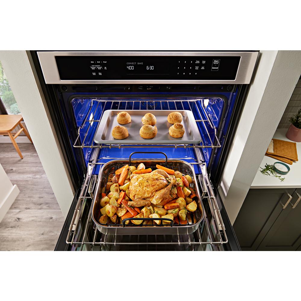 27" Single Wall Ovens with Air Fry Mode KOES527PSS, product image 11 of 17