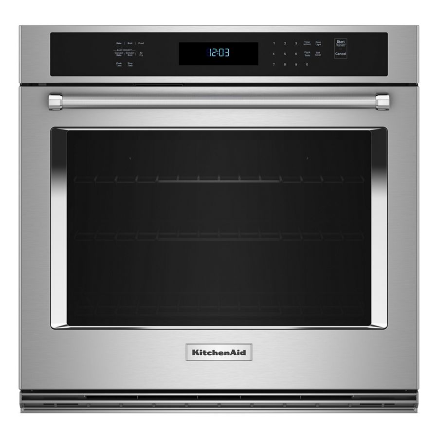 30" Single Wall Ovens with Air Fry Mode KOES530PSS