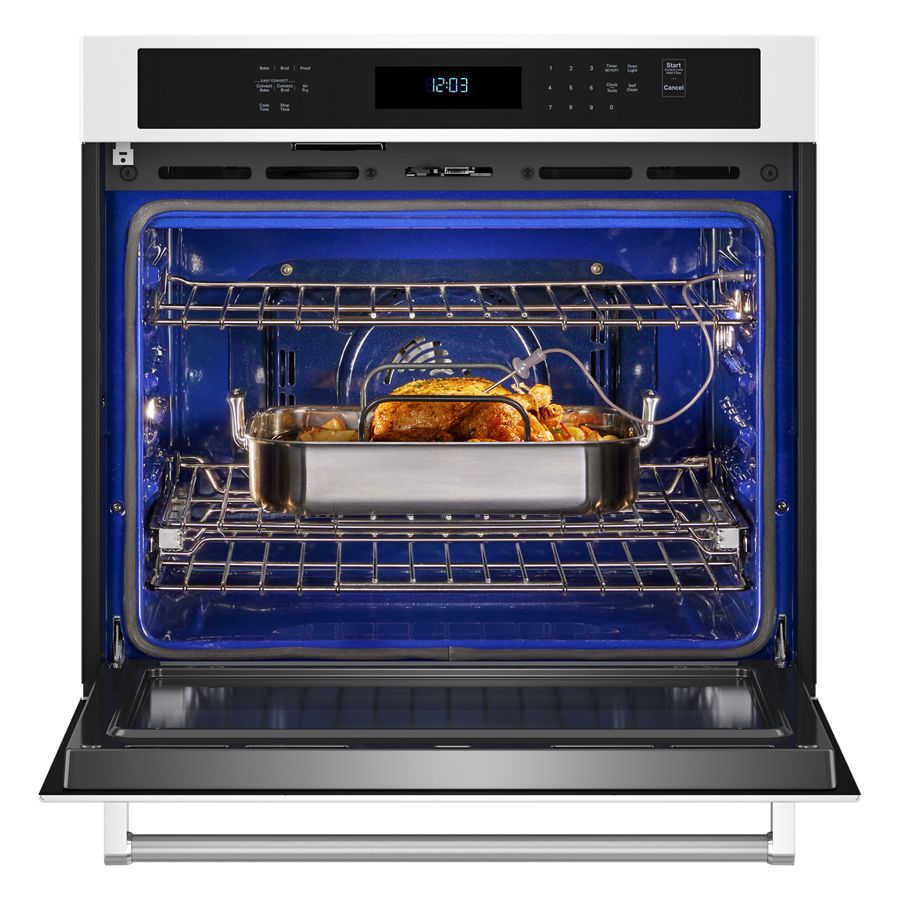 30" Single Wall Ovens with Air Fry Mode KOES530PWH, product image 2 of 10
