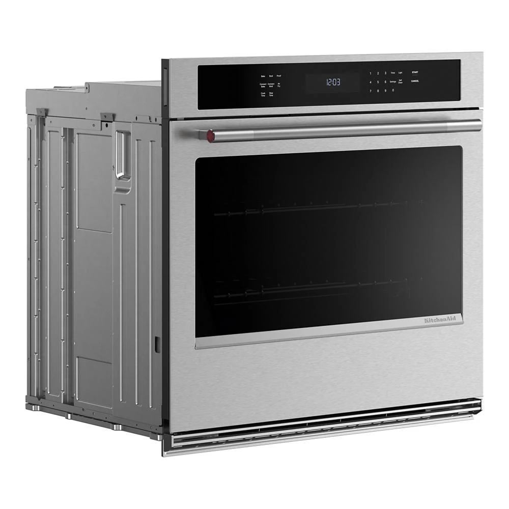 30-inch Electric Single Wall Oven with No Preheat Air Fry Mode - PrintShield™ Finish view 5