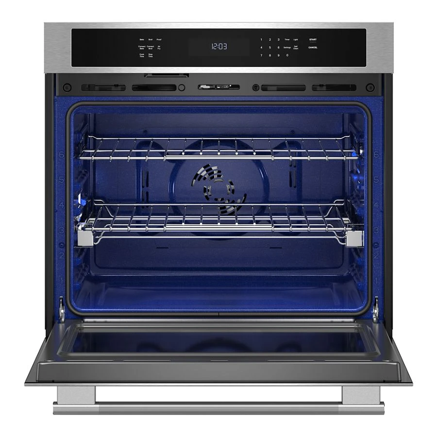 30-inch Electric Single Wall Oven With No Preheat Air Fry Mode - Printshield™ Finish KOES530SPS