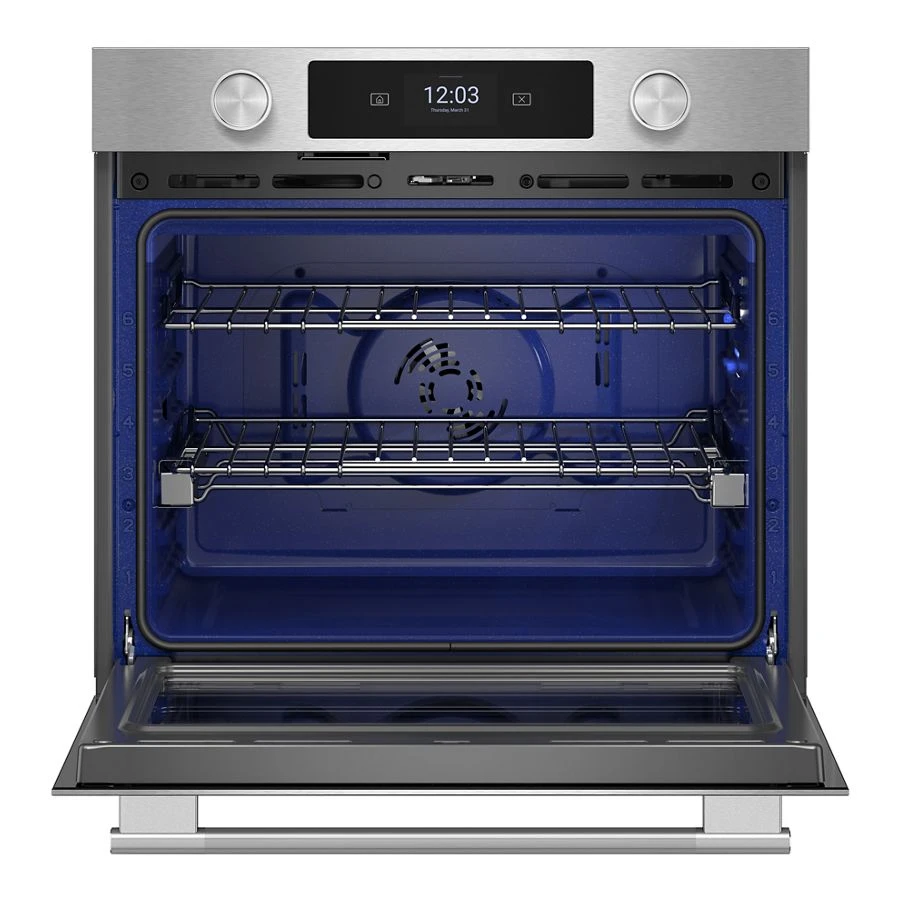 30-inch Smart Electric Single Wall Oven With Assisted Cooking Modes - Printshield™ Finish KOES630SPS