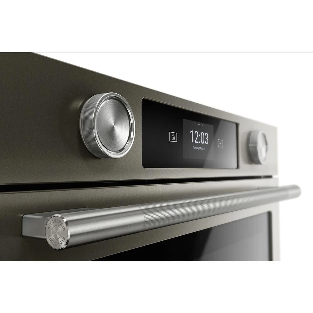 30-inch Smart Electric Single Wall Oven with Assisted Cooking Modes - Black Ore view 13
