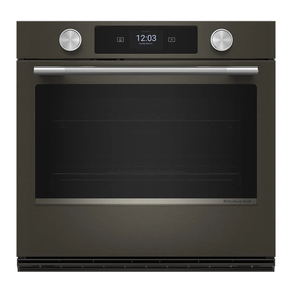 30-inch Smart Electric Single Wall Oven with Assisted Cooking Modes - Black Ore view 9