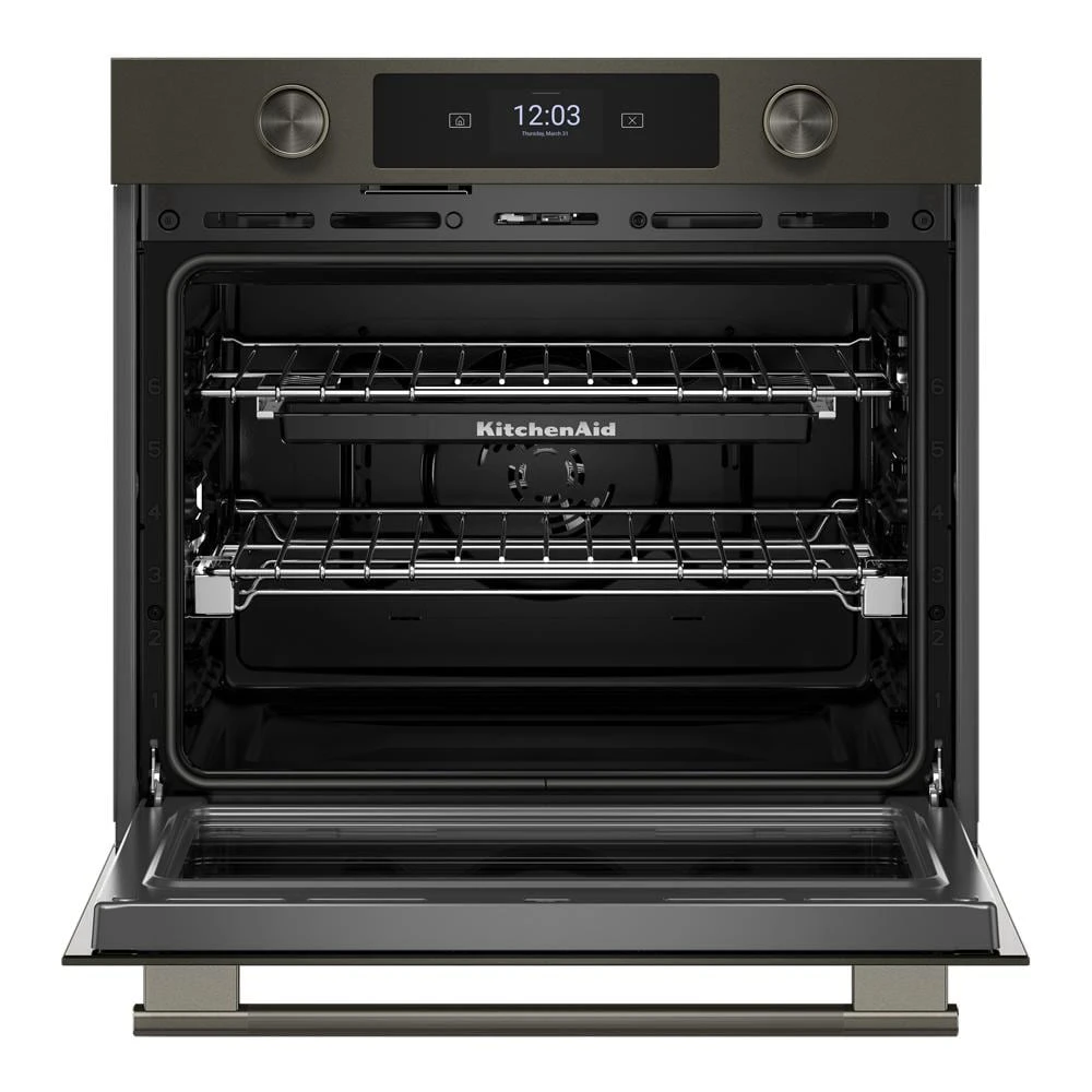 30-inch Smart Electric Single Wall Oven with Assisted Cooking Modes - Black Ore view 7