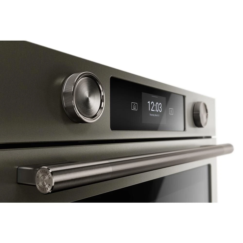 30-inch Smart Electric Single Wall Oven with Assisted Cooking Modes - Black Ore view 6