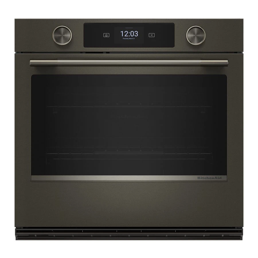 30-inch Smart Electric Single Wall Oven With Assisted Cooking Modes - Black Ore KOES730SBE
