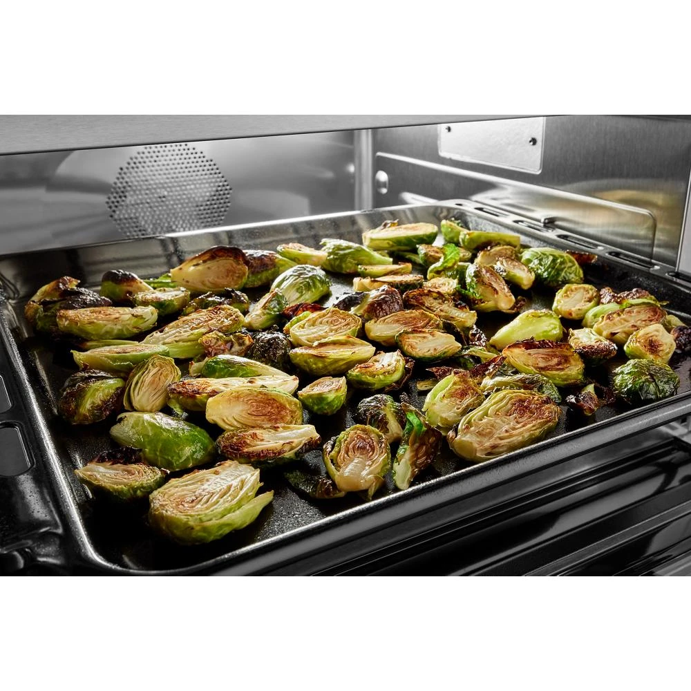 30-inch Smart Electric Single Wall Oven with Assisted Cooking Modes - PrintShield™ Finish view 16