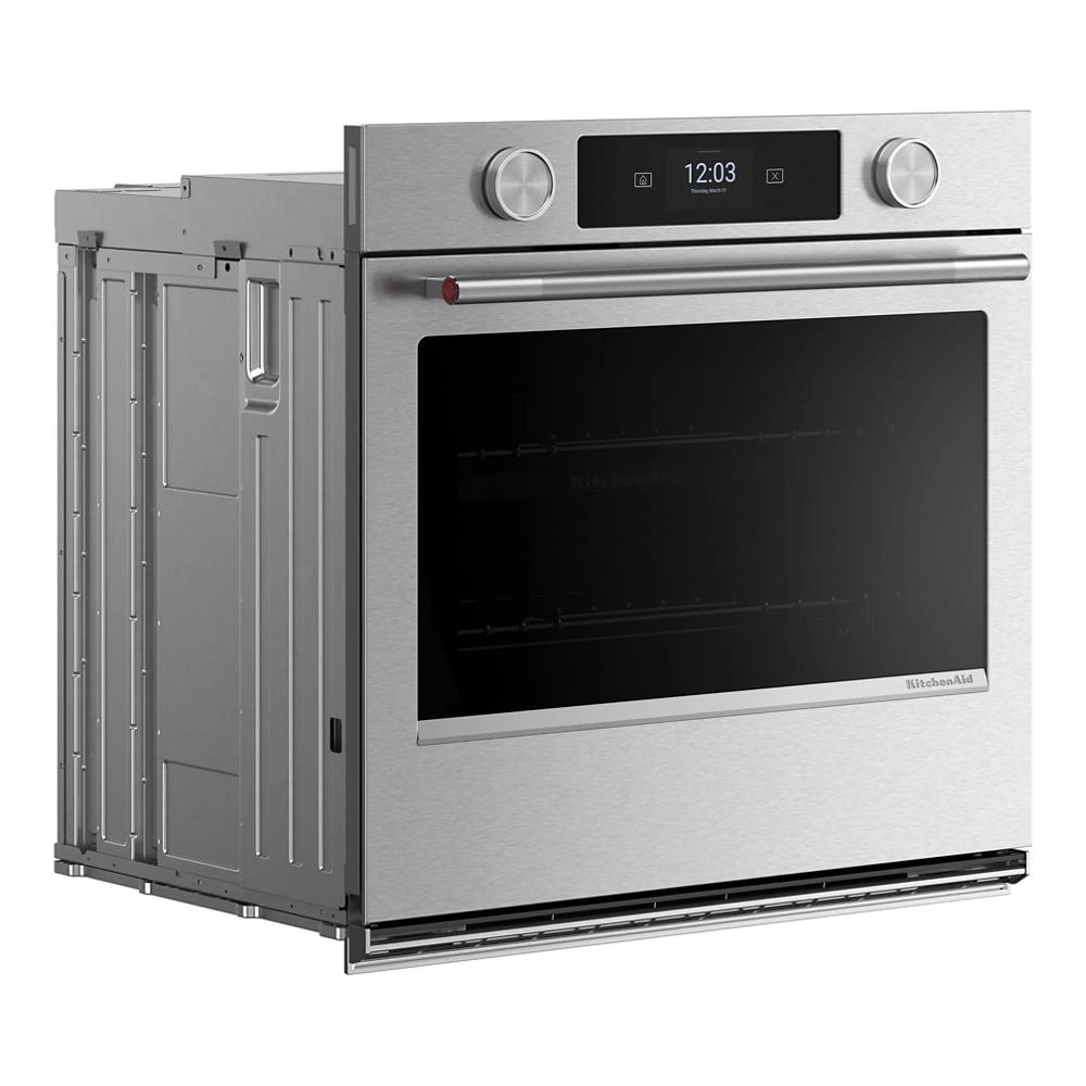 30-inch Smart Electric Single Wall Oven with Assisted Cooking Modes - PrintShield™ Finish view 11
